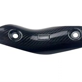 Z排气管保护罩护板防烫罩挡泥板Z通用排气罩真碳纤维