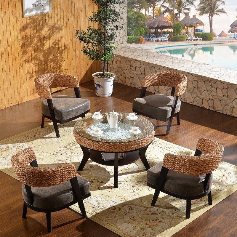 精藤家居 藤椅茶几三件四件阳台休闲藤椅竹藤艺单人藤椅,住宅家具,桌椅套件,淘宝优惠券,粉丝福利购,淘宝优惠卷