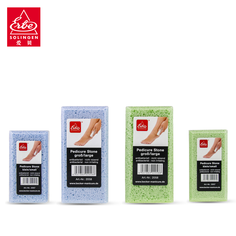 erbe/爱贝erbe/爱贝德国面搓脚板磨脚石去死皮角质老茧脚底