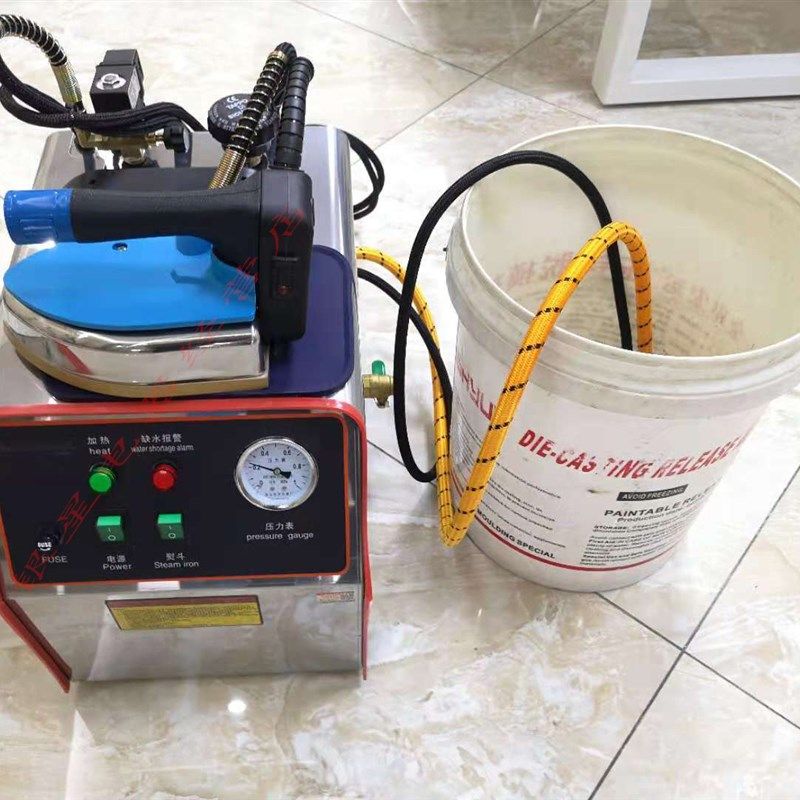 自动加水工业用电烫斗 电熨斗带锅炉小型压力电加热蒸汽熨斗