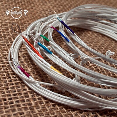 乐圣古琴弦 御钢丝尼龙中重演奏通用号全古琴弦打蝇头