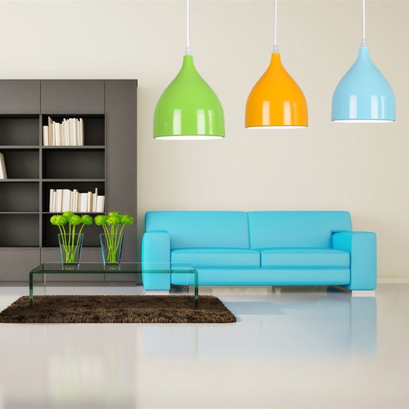 单头吊灯创意个性单个奶茶店饭店吧台走廊过道装饰小灯罩,家装灯饰光源,客厅吊灯,淘宝优惠券,粉丝福利购,淘宝优惠卷