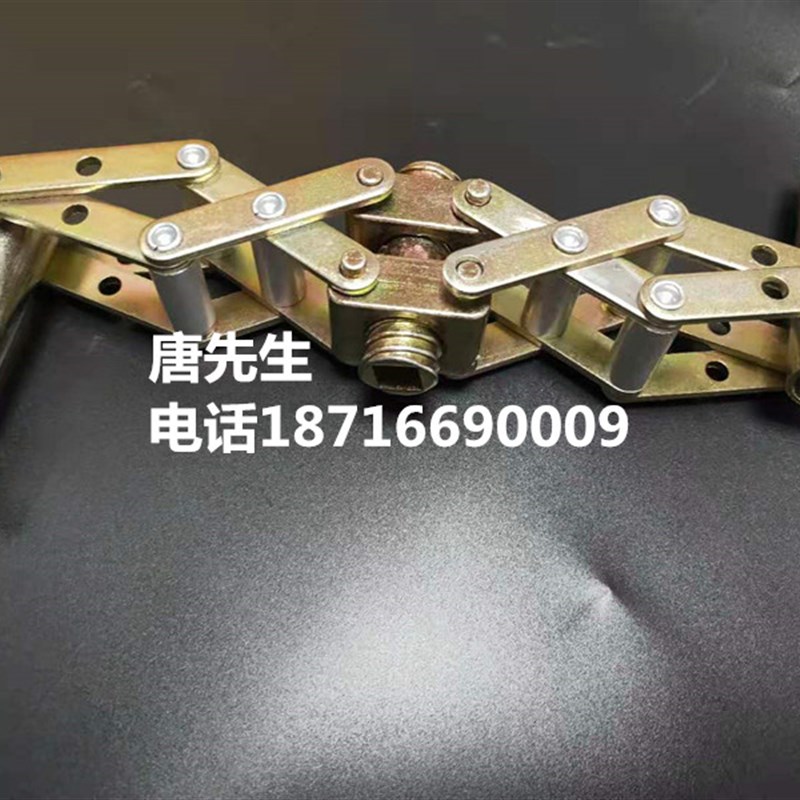 100型活动隔断屏风门传动杆 千斤顶 上下伸缩固定门板两头行程cm