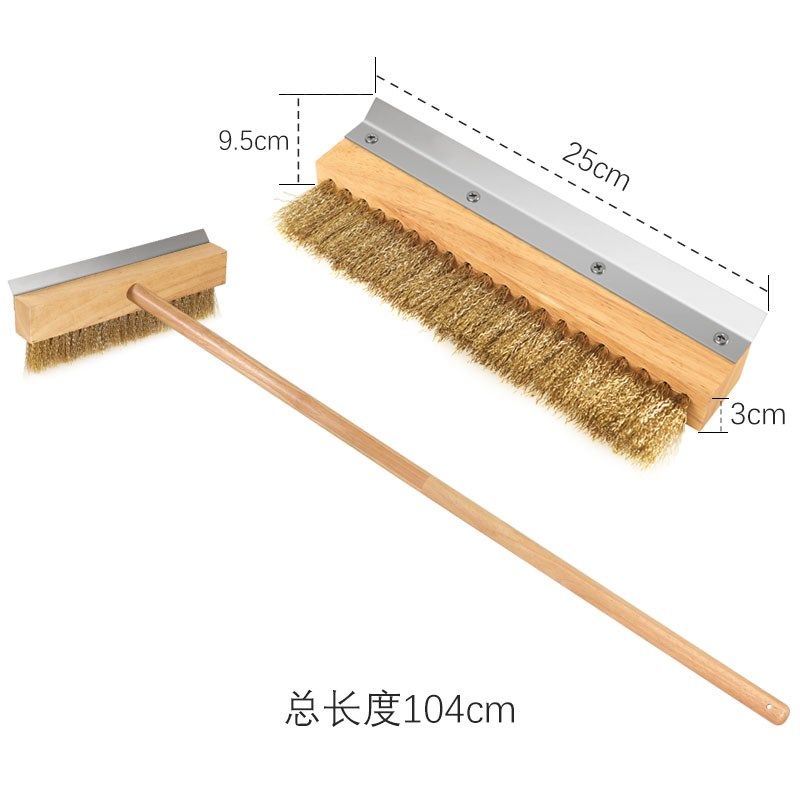 米烤箱刷烘焙铜丝烤炉刷洁器商用披萨板出炉铲刷实木钢丝刷,厨房/烹饪用具,烘焙模具,淘宝优惠券,粉丝福利购,淘宝优惠卷
