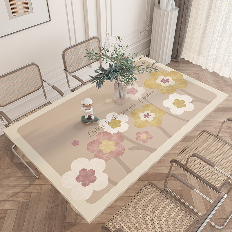 法式复古免洗防水防油皮革桌布田园风防烫防滑餐桌垫书桌垫茶几垫,居家布艺,桌布,淘宝优惠券,粉丝福利购,淘宝优惠卷