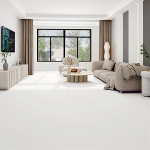 斯米天鹅绒肌肤釉柔光砖奶油白地板砖瓷砖客厅地砖墙砖