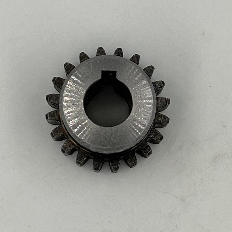 内020直齿轮精加工1.51.5正6钢齿可凸T定做45M4孔齿台-40模