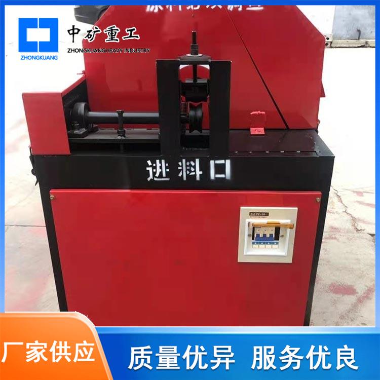 建筑工地钢筋抛光机自动钢管除锈设备 多功能钢筋圆管槽钢除锈机