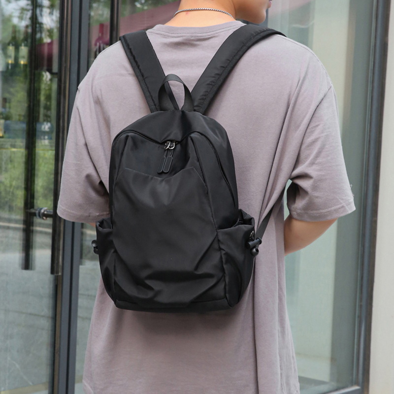 2022新款迷你双肩背包男小号潮流轻便书包简约休闲旅行小型小背包