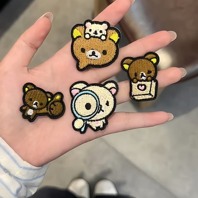 轻松熊布贴学生diy衣服裤子书包