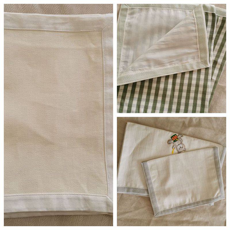2022新款婴幼儿园宝宝汉麻凉席折叠空调夏70*O120两件套加厚软床
