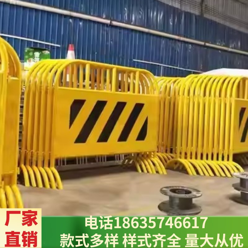 湖南铁马护栏移动道路围挡工地临时施工隔离安S全防护栏围栏栅栏
