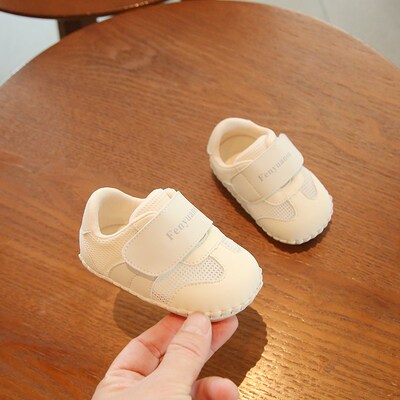 夏季婴儿网d凉鞋软底6到12个月婴幼儿学步鞋一岁男宝宝鞋子春夏款