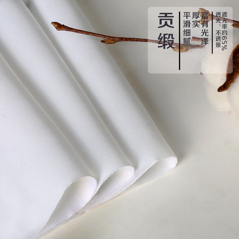 中式隔断悬挂式屏风客厅卧室半透卷帘玄关帘N手拉可升降窗帘软隔