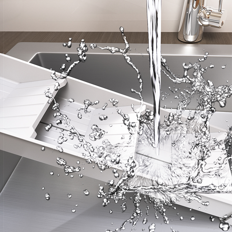 厨房抽屉收纳分隔橱柜内置家用餐具收纳盒筷子勺子厨具刀叉分格盒