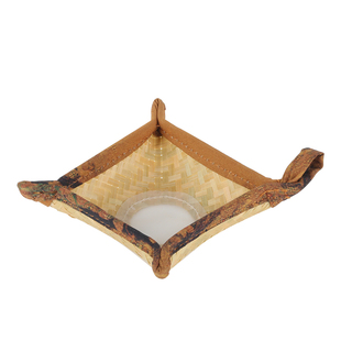 手工竹编藤编茶漏滤茶器公道杯茶叶滤茶器香云纱过滤网茶具泡茶漏