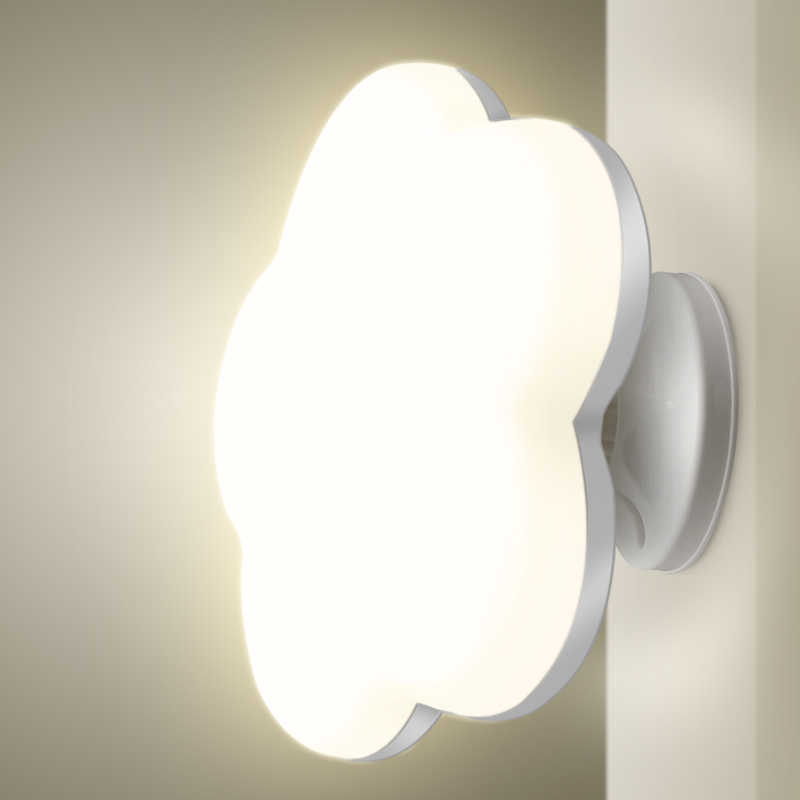 温宇暖光飞碟灯家用e27螺口温馨卧室创意LED灯泡暖黄光护眼柔光灯