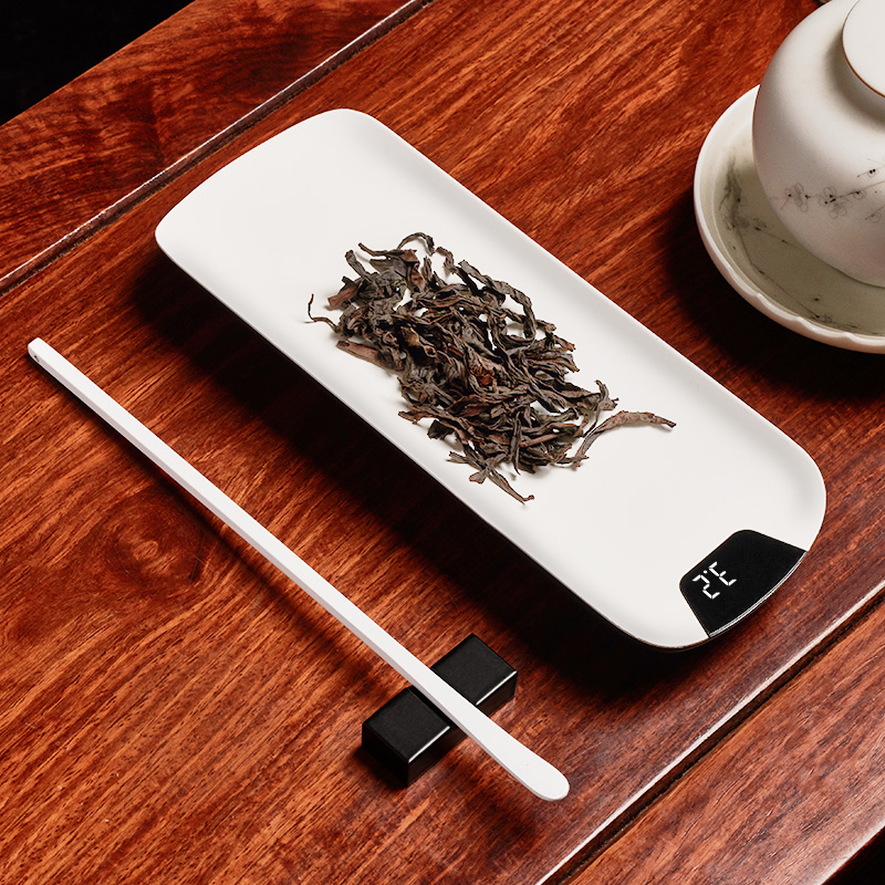 精准称茶叶专用小型电子秤高精度量茶道商用克重家用计量克数茶则