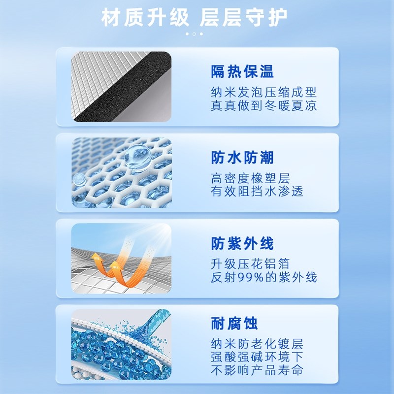 包下水管隔音棉卫生间管道消音超强自粘型吸音隔音神器隔音棉墙体