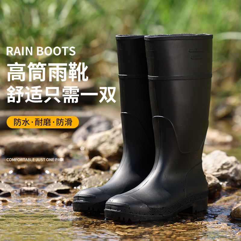雨鞋套男女款雨靴外穿雨天硅胶加厚耐磨脚套防滑工W地劳保防水鞋