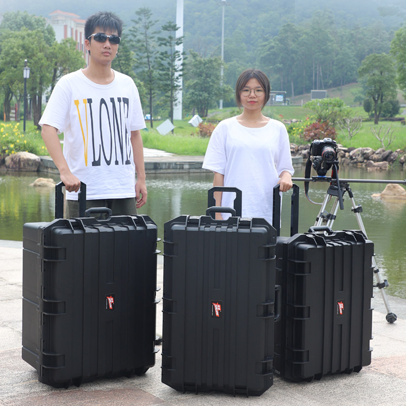 隽狼安全防护箱多功能相机摄影设A备五金工具箱拉杆手提防水仪器