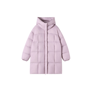 极简高端蓬蓬方块连帽羽绒外套 新款 M65 27H