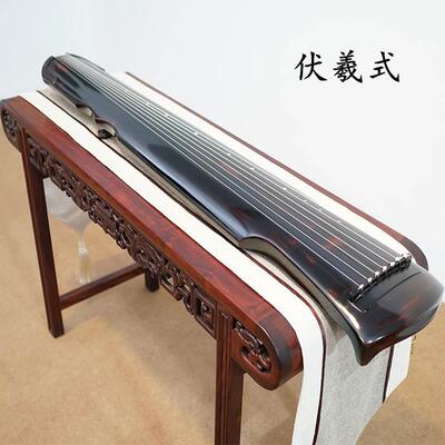 新款l古琴老杉木忘机琴初尼学者伏羲式七弦O琴天奏漆然生仲式演级