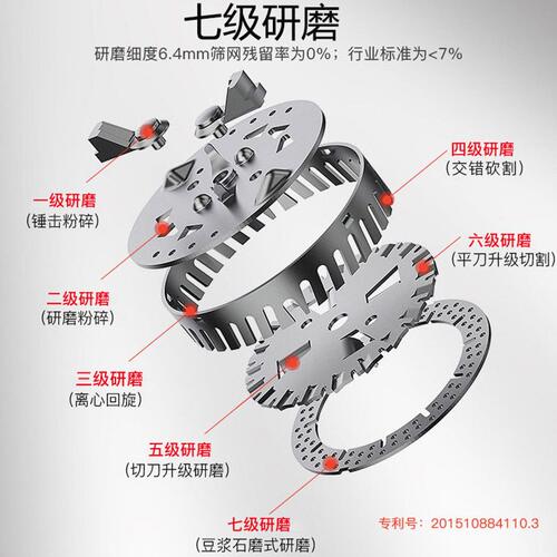 甄选自动进水七级研磨560W无线开关涡轮压家用厨房厨余垃圾处理器