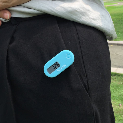 Polygon单功能3D电子计步器 儿童老人走路万步计记步器游戏计数器