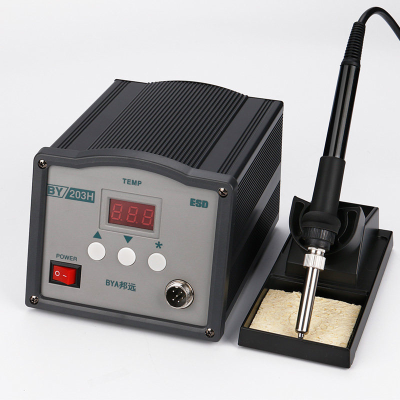 203H高频恒温涡流焊台205H大功率90W150W工业电烙铁套装送烙铁头