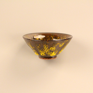 陶瓷天目釉功夫茶具窑变品茗杯斗笠杯小茶盏茶碗兔毫建盏主人单杯