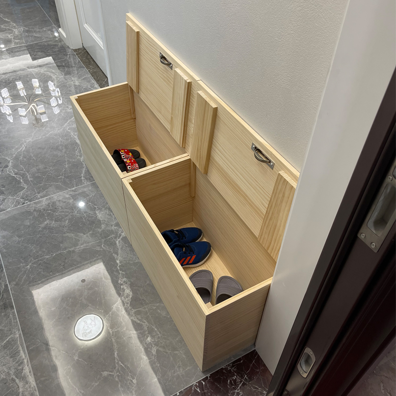 收纳凳子储物凳可坐客厅门口多功能家用创意网红床尾实木穿换鞋凳