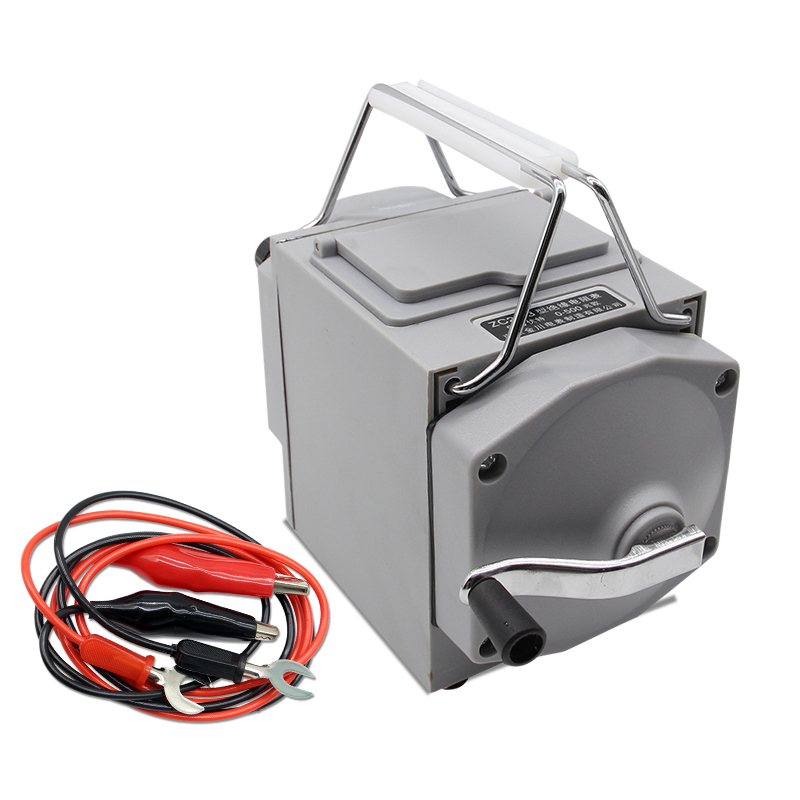 金川摇表500V绝缘表1000V兆欧表2500v绝缘电阻测试仪电阻表ZC25-3