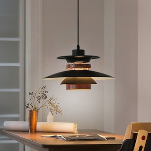 中古ph5智能餐厅吊灯丹麦法式飞碟灯已接入米家APP吧台日式餐桌灯