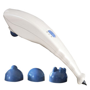 恒生按摩器多功能颈椎肩腰部腿部全身手持式震动敲打棒捶锤仪家用