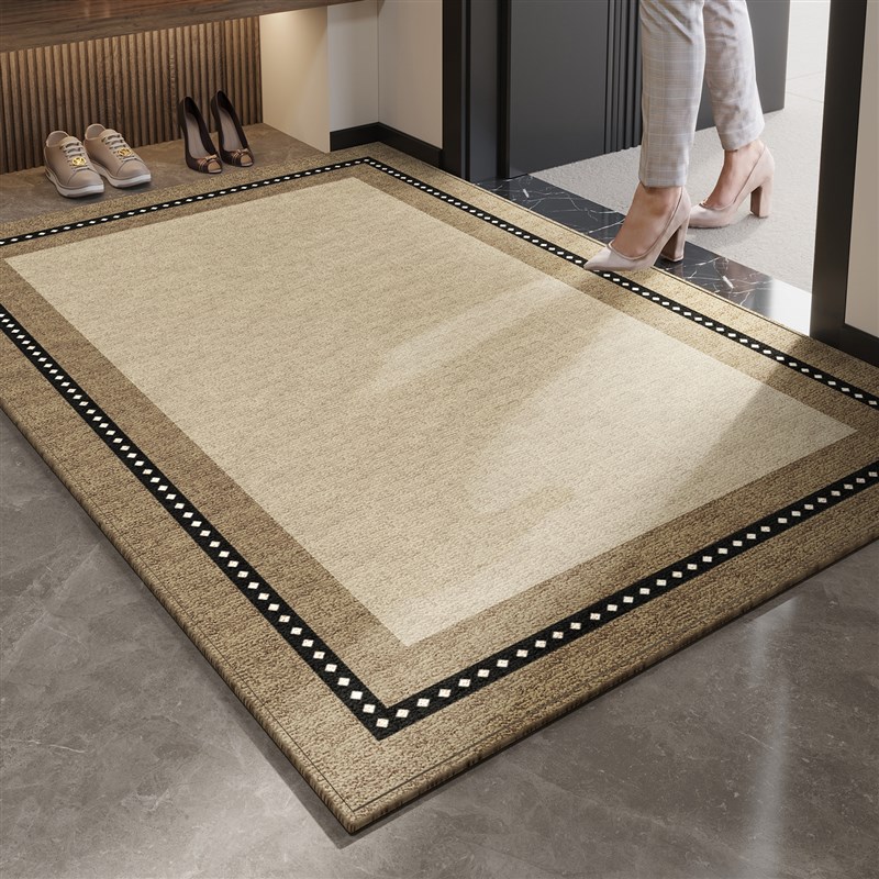 轻奢高级入户门地垫进门地毯门垫家用防滑耐脏门口脚垫可裁剪垫子