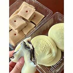 新货宁波糯米团子龙凤金团松花团子黄豆粉糍粑麻薯团子大福老式糕