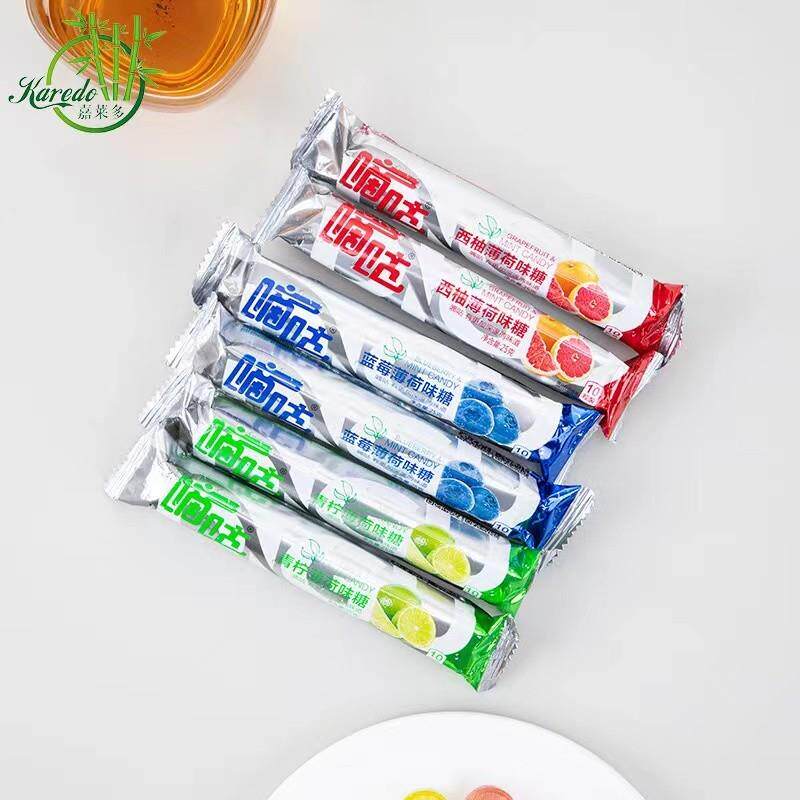 新货笑咪咪嘀咕清新薄荷味