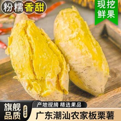 新货潮汕农家板栗红薯粉糯