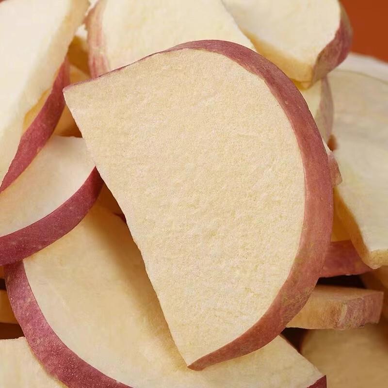 现货冻干苹果干烟台特产红富士苹果脆片原味脱水果蔬脆办公室解馋