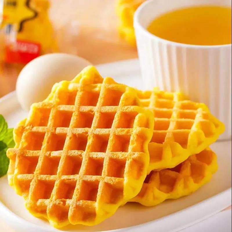 现货华夫饼面包整箱饼干早餐蛋糕蜂巢木糖醇袋装零食小吃休食品