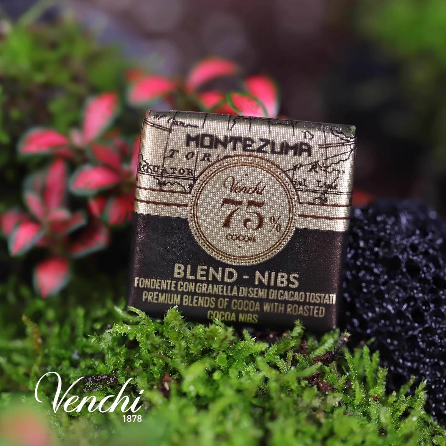 意大利Venchi闻绮进口薄荷方片黑巧克力散装零食生日礼物糖果喜糖