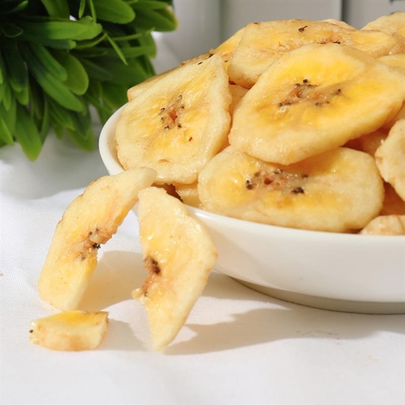 现货香蕉片干5斤10整箱装banana干菲律宾风味香蕉水果蔬脆