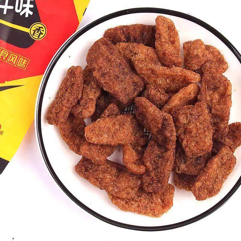 禛香香菇肥牛味18g30g80g大袋零食素肉辣条素牛肉豆制品经典怀旧