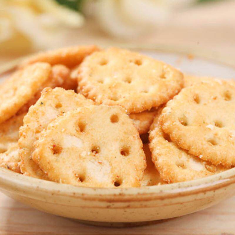 现货格力高菜园小饼小包薄脆饼乾蕃茄色拉田园番茄儿童休闲glico