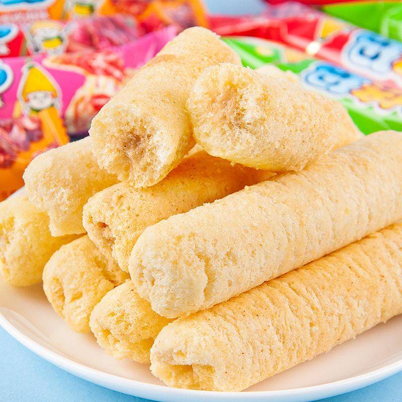 徐福记米格玛散装多口味糙米卷米果棒夹心饼干休闲追剧膨化小零食