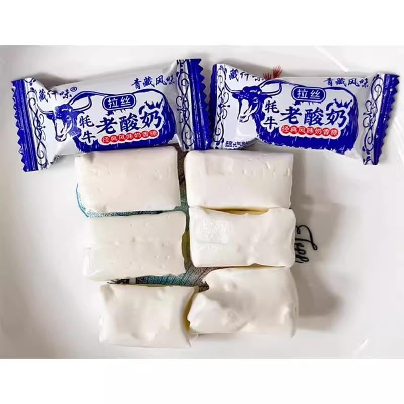 老酸奶棒条青藏风味特产藏仟味牦牛拉丝老酸奶单独小包装便携糖果