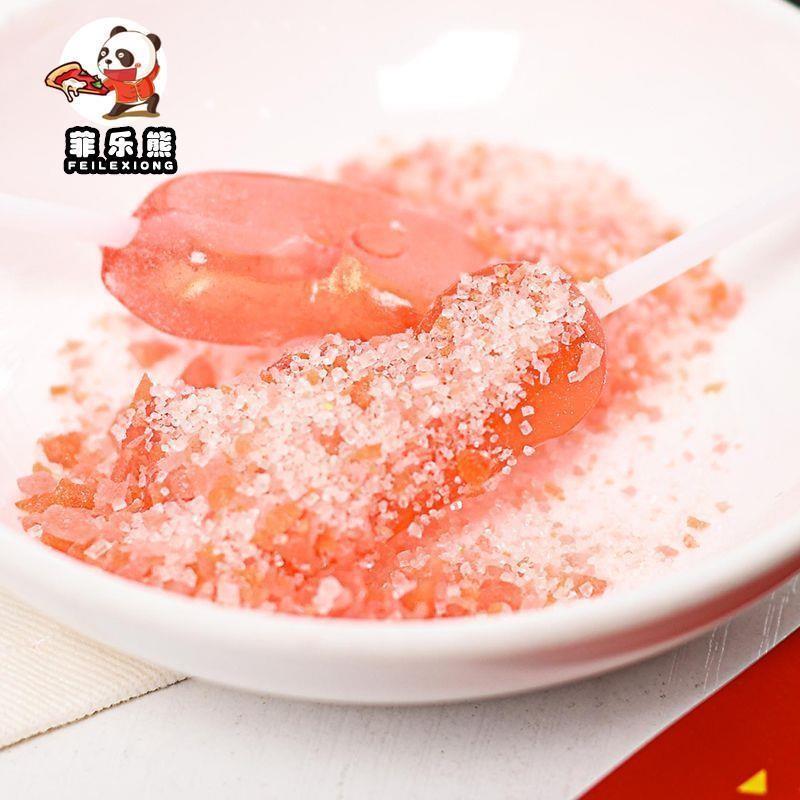 混合水果草莓葡萄味棒棒爆炸跳跳糖大脚丫棒棒糖硬糖糖果怀旧零食