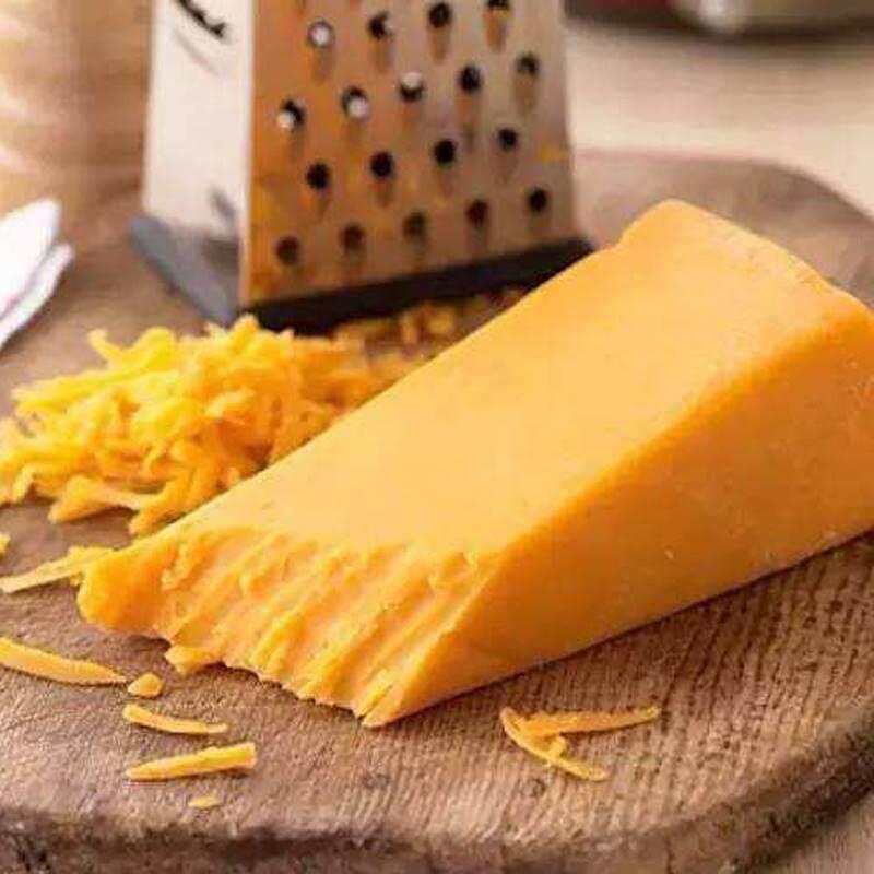 美国美迪黄色车达红车达芝士碎Cheddar Cheese原制切达干酪营养芝