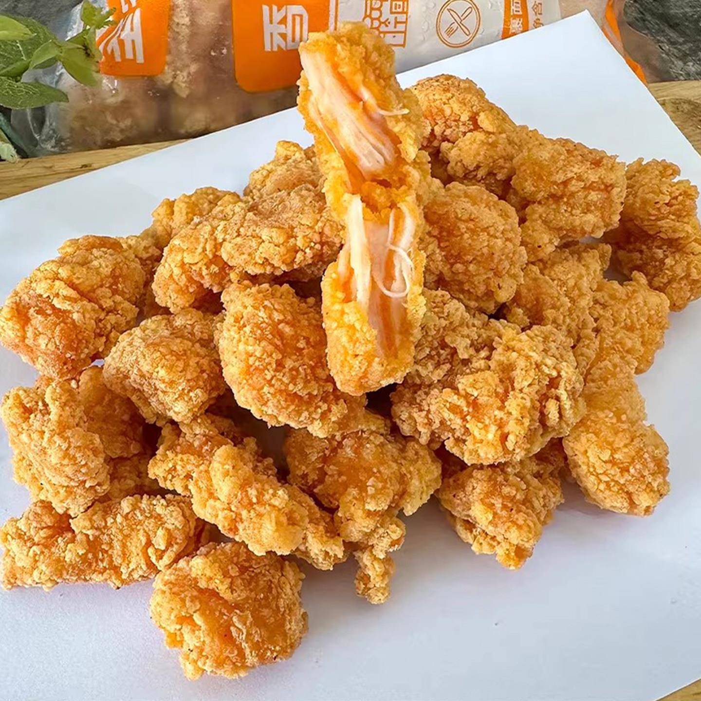 新货圣农香脆鸡米花商用裹粉盐酥鸡块炸鸡店食材冷冻半成品油炸吃